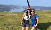 Deux femmes en habit de sport