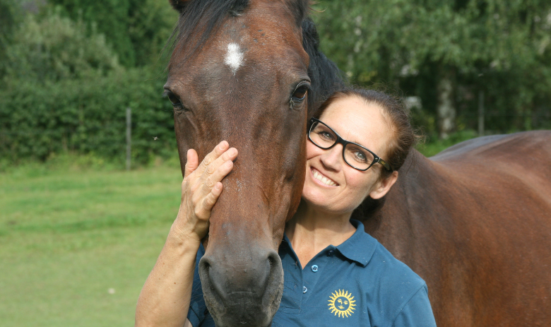 Gabriela Pernter Volpe Gabriela Pernter Volpe mit einem Pferd